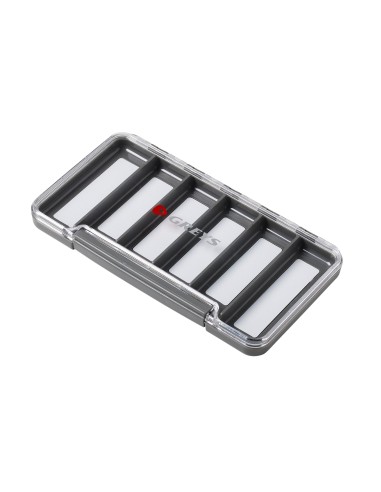 Grey's Slim Waterproof Fly Box 6 Compartments Grey's Slim Waterproof Fly Box 6 Compartments