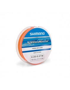 Speed Master 10X15m Tapered Leader Orange