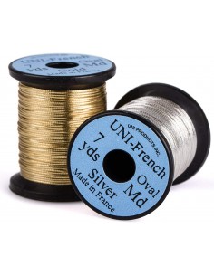 UNI-French Oval Tinsel Sm 12yds