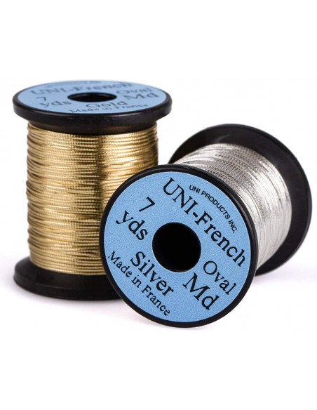 UNI-French Oval Tinsel Sm 12yds