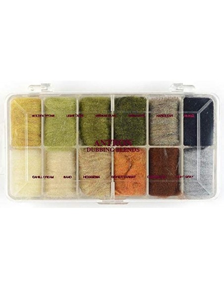 Wapsi Antron dubbing blends dispenser