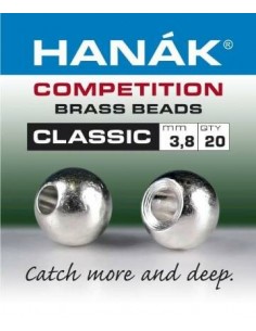Hanak Brass Beads Classic (silver)