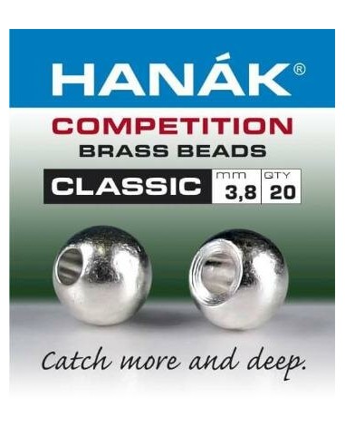 Hanak Brass Beads Classic (silver) Hanak Brass Beads Classic (silver)