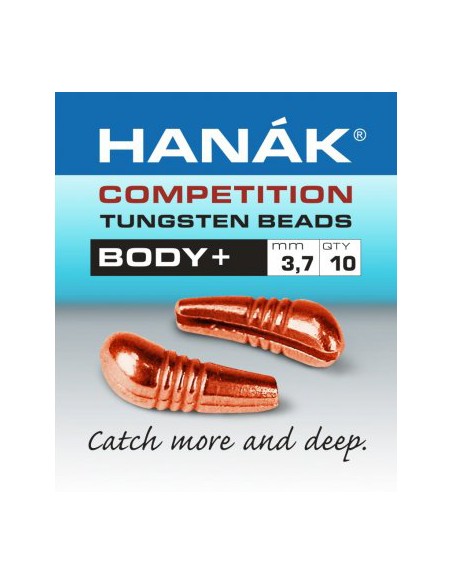 Hanak Tungsten Beads Body+ (copper)