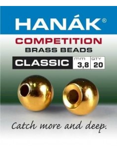 Hanak Brass Beads Classic (gold)