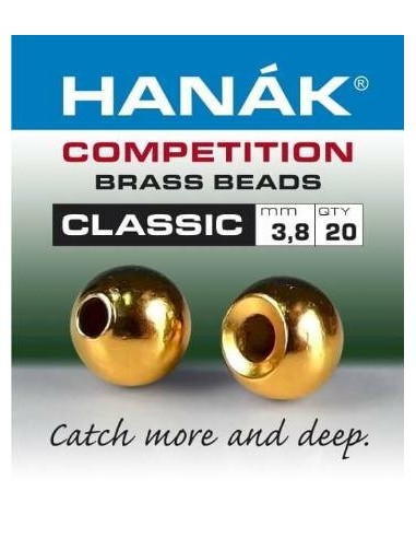 Hanak Brass Beads Classic (gold) Hanak Brass Beads Classic (gold)