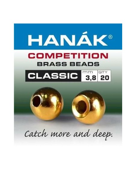 Hanak Brass Beads Classic (gold)