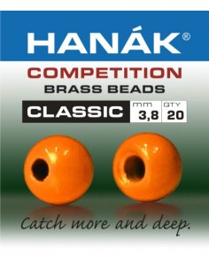 Hanak Brass Beads Classic (orange)